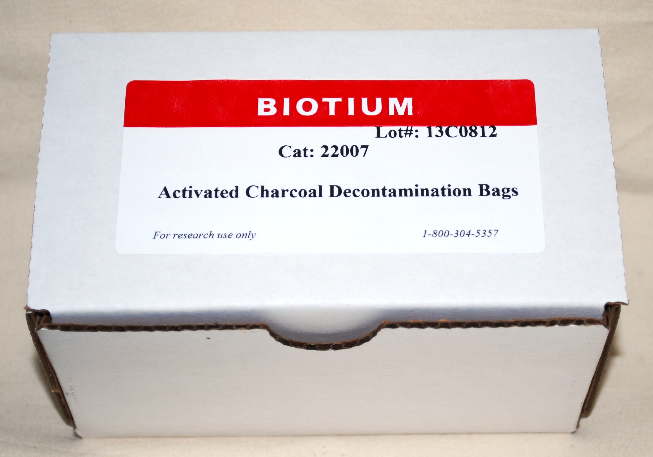 Activated Charcoal Decontamination Bags Biotium