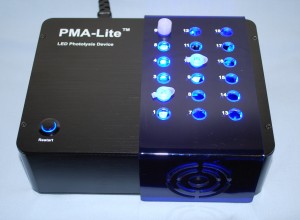 PMA-Lite? LED photolysis device.