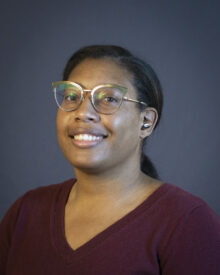 Alesha Cox-Harris, Senior Research Associate in Bioitum's Bioscience department.